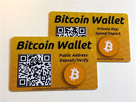 Safe and easy: Bitcoin cards 